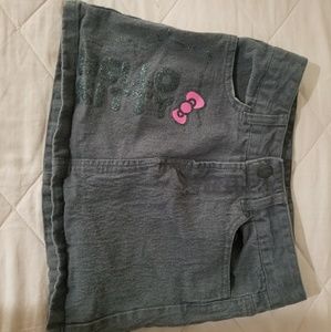 Girls hello kitty skirt
